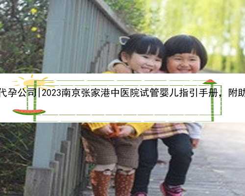 南京最正规的代孕公司|2023南京张家港中医院试管婴儿指引手册，附助孕成功率